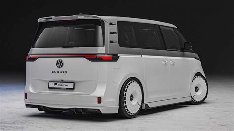 Prior Design Previews VW ID. Buzz Tuning Pack With White Wheels