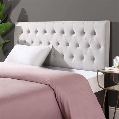 ZINUS Trina Upholstered Headboard / Button Tufted Upholstery ...