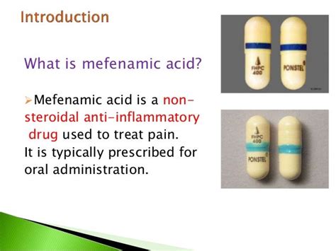 Mefenamic acid