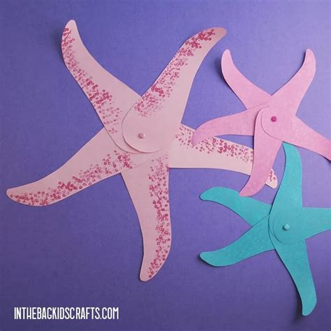 Starfish Craft (with FREE Printable Template) • In the Bag Kids' Crafts