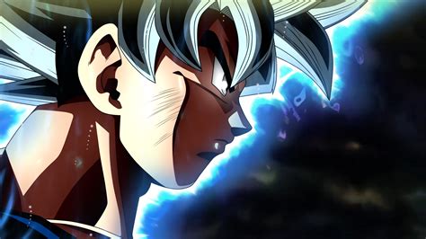 Goku's Intensity: Dragon Ball Super HD Wallpaper