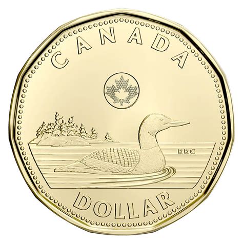 2021 Canadian $1 Common Loon Dollar Coin (Brilliant Uncirculated)