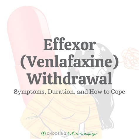 Everything to Know About Effexor Withdrawal