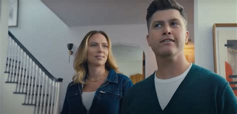 Scarlett Johansson & Colin Jost in Amazon Alexa Super Bowl ad | SYFY WIRE