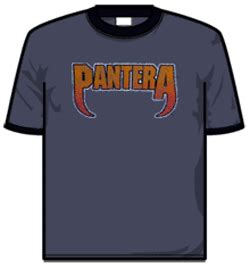 Pantera Tshirt - Vintage Logo and other cool Pantera Tshirts at ...