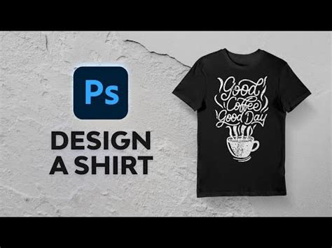 How to Design a T-Shirt in Photoshop - YouTube