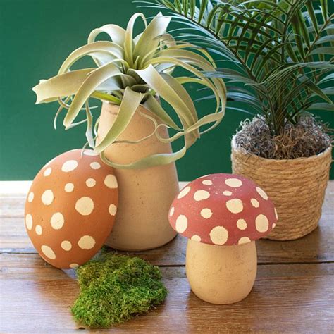 Lidded Mushroom Canisters Set of 2 | Antique Farmhouse