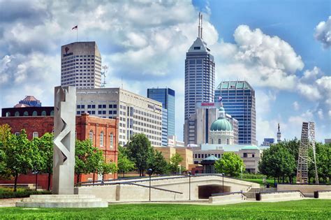 Downtown Indianapolis, Indiana Skyline Photograph by Joey Lax-Salinas ...