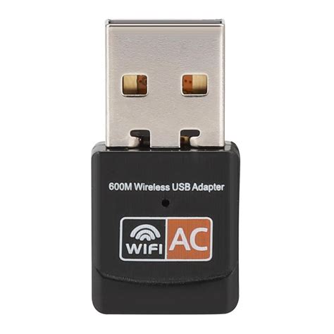 FAGINEY Dual Band 802.11AC 600M Wireless Network Card USB WiFi Adapter ...