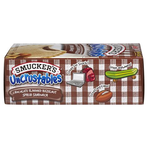 Smucker's Uncrustables Chocolate Flavored Hazelnut Spread 7.2 oz | Shipt