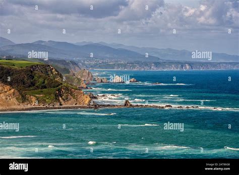 Coast of the Cantabrian Sea Stock Photo - Alamy