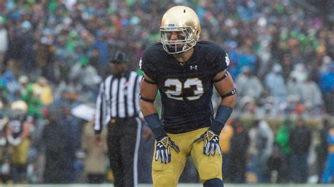 Notre Dame celebration injury video: Drue Tranquill hurts knee - Sports Illustrated