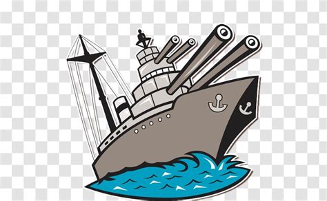 Battleship Clipart Black And White Heart