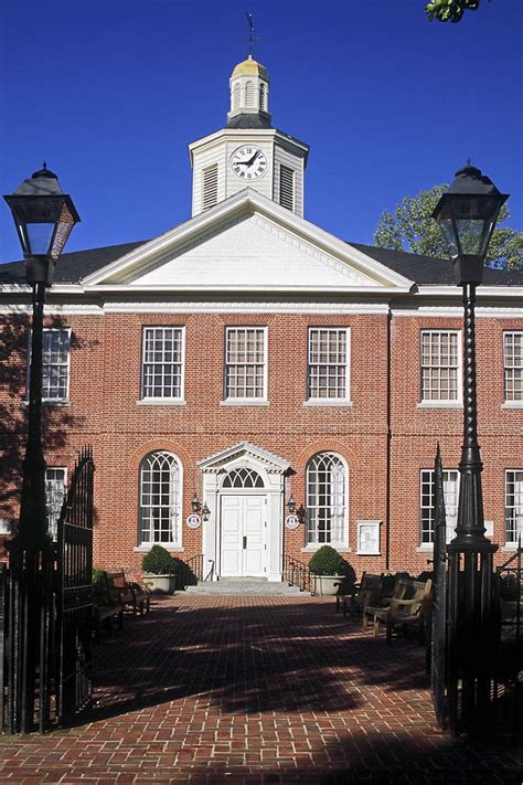 Easton Maryland Courthouse Photograph by Sally Weigand - Fine Art America