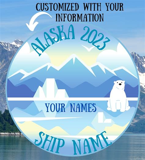 Alaska Cruise Cabin Door Magnets Cruise Cabin Door Decor - Etsy