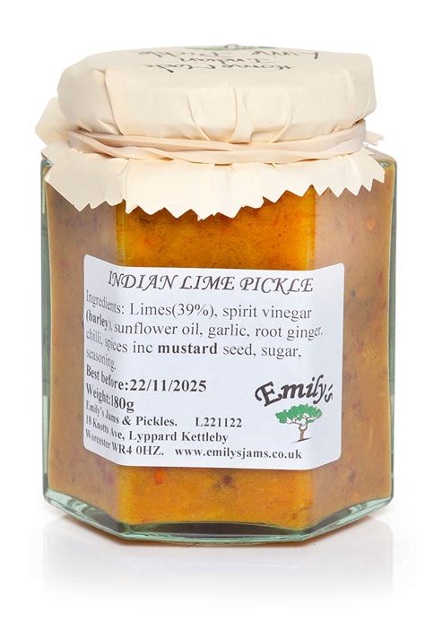 Indian Lime Pickle - The Sauce Shop Worcester