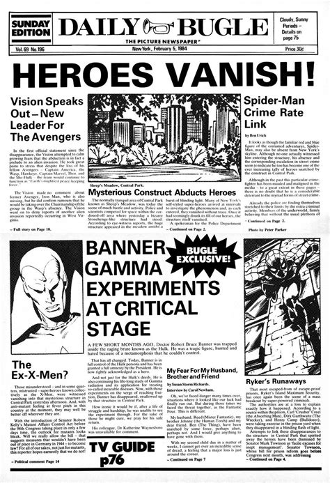 Daily Bugle | Vintage newspaper, Marvel posters, Newspaper design