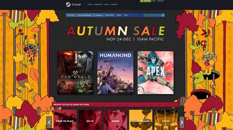 Steam has launched its Autumn Black Friday sale | VGC