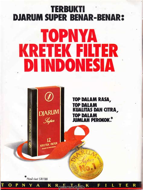 Iklan Rokok DJARUM SUPER (Editor_No.06, Oktober 1989) – warungarsip.co