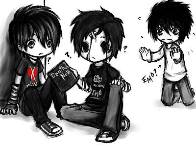 Cartoon Pictures: Emo Cartoon Wallpaper