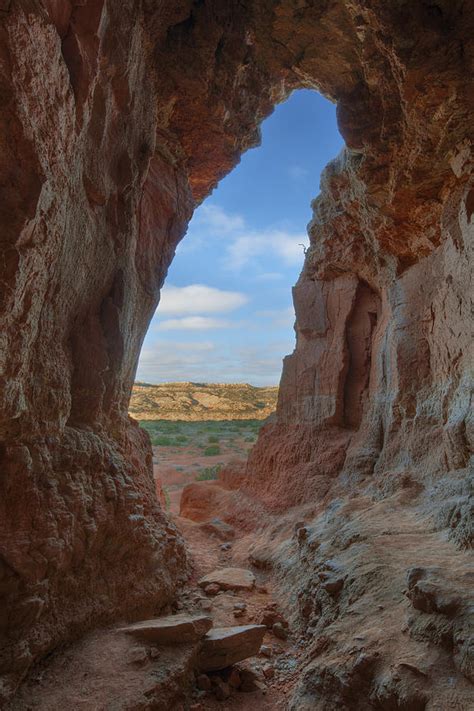 Palo Duro Canyon State Park - The Big Cave Photograph by Rob Greebon