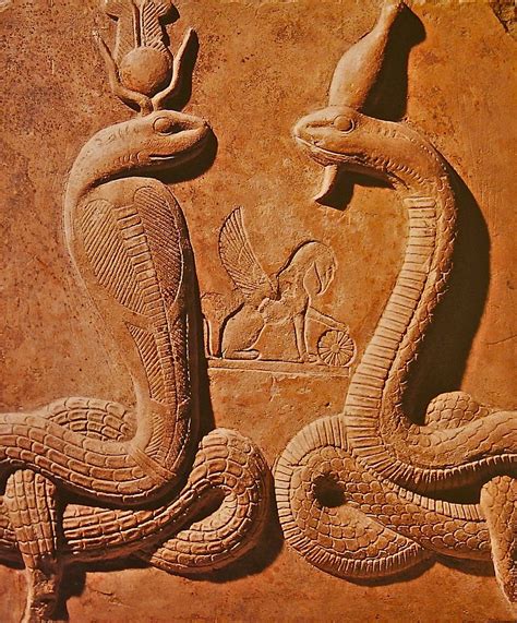 Stela with two snake goddesses | Karnak Temple | Egypt | Ancient egypt