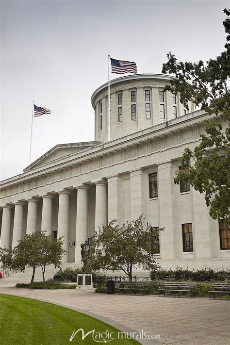 Ohio State Capitol Wallpaper Wall Mural by Magic Murals