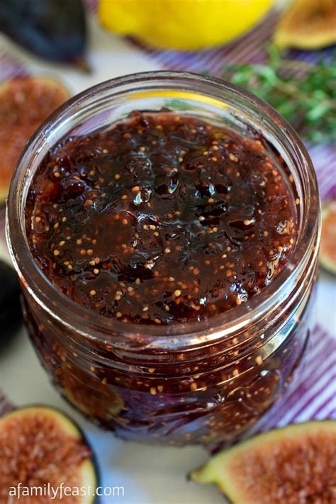 Small Batch Fig Jam - A Family Feast®