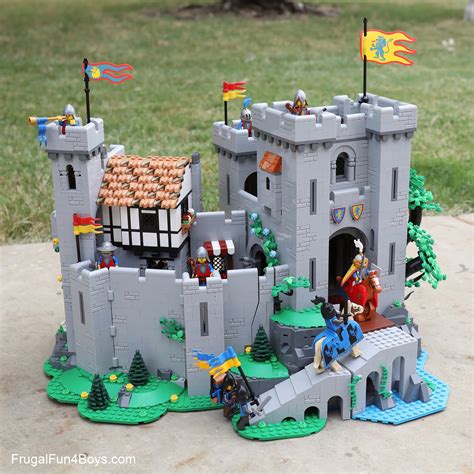 Review of the LEGO Lion Knights Castle - Frugal Fun For Boys and Girls