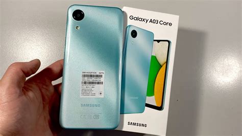 Unboxing Samsung Galaxy A03 Core 2022 (A032) Light Green - YouTube