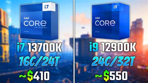 INTEL i7-13700K vs INTEL i9-12900K | Test in 6 Games - YouTube