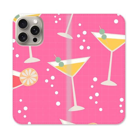 Pink Martini iPhone 15 Pro Max Flip Case | Case-Custom