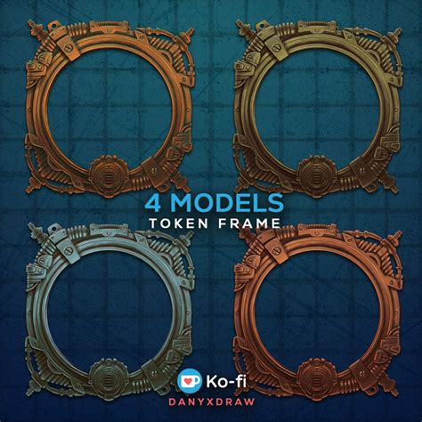 STEAM Token Frame Pack - Dany's Ko-fi Shop - Ko-fi ️ Where creators get ...