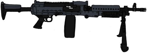 M240 Machine Gun by historymaker1986 on DeviantArt