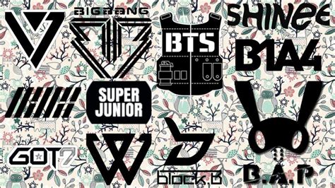 COLLAGE AND KPOP LOGOS | K-Pop Amino