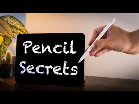 10 Useful Tips & Tricks for Your Apple Pencil (2023) - YouTube in 2024 ...