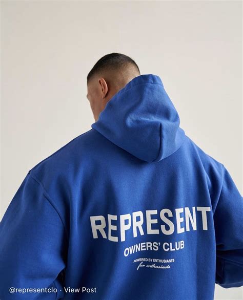 represent clothing cobalt blue hoodie | Represent clothing, Hoodie ...