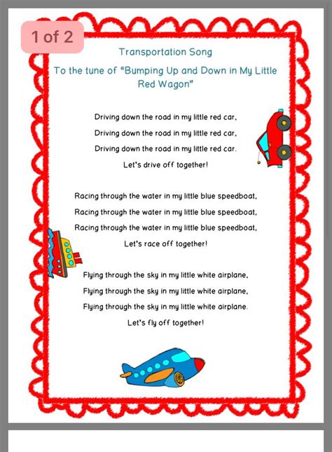 Pin by Megan Kmetz on Preschool - Transportation unit | Transportation ...