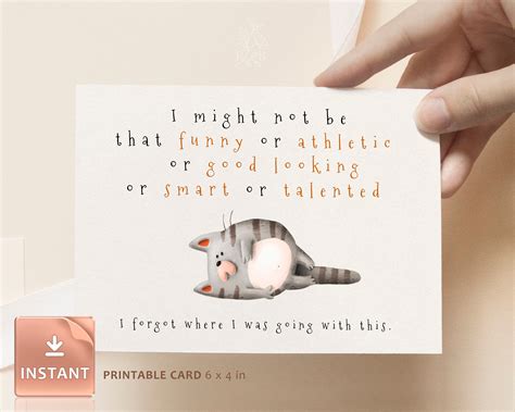 Funny Sorry Cards Printable Sorry Cards Funny Cat Sorry - Etsy