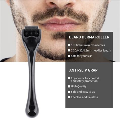 Home Beard Derma Roller Titanium For ...