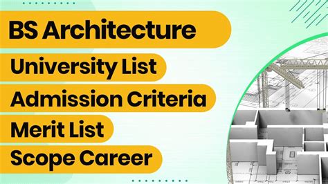 BS Architect Program - BS Architect Scope in Pakistan - BS Architect Universities - YouTube