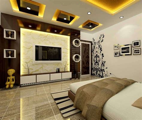 Modern Gypsum TV Wall Unit Decoration Design Ideas - Engineering Discoveries | Bedroom false ...