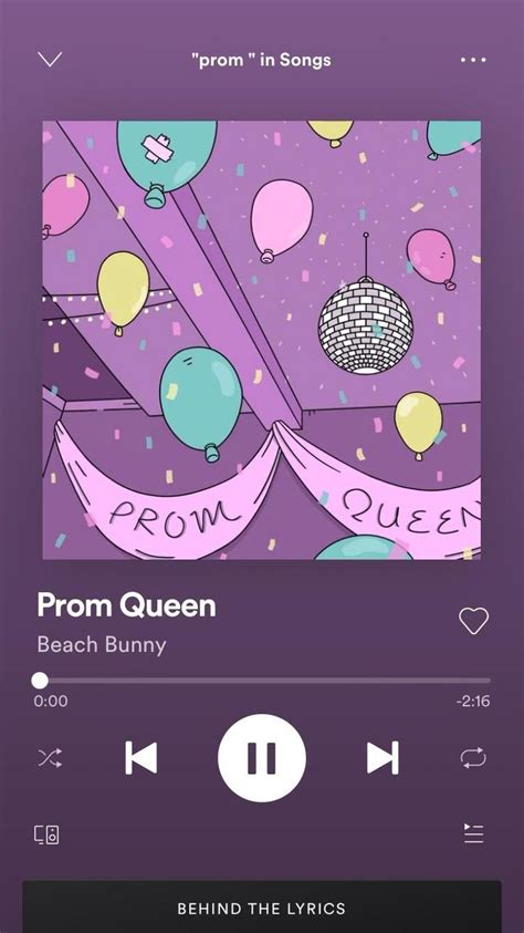 Prom Queen by Beach Bunny [Video] | Music album cover, Music collage ...