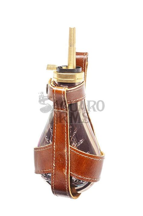 Leather flask holder: Saguaro-Arms.com