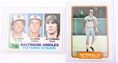 Lot Detail - 1982 CAL RIPKEN JR. BASEBALL CARDS - LOT OF 2