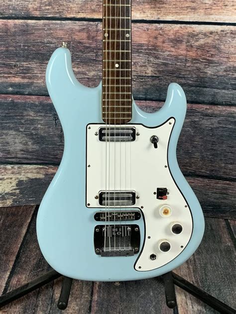 Used Watkins 1967 Rapier 22 Electric Guitar- Light Ice Blue