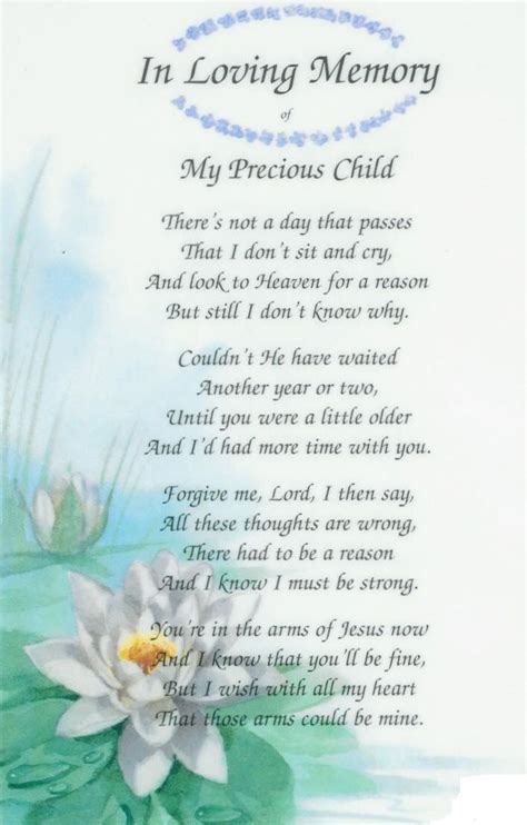 In Loving Memory Baby Poems | Ross's 3rd year in heaven Angel Baby ...