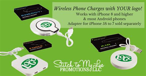 Wireless Phone Charger with YOUR logo! | Phone charger, Wireless, Phone