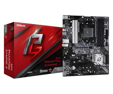 ASRock > B550 Phantom Gaming 4