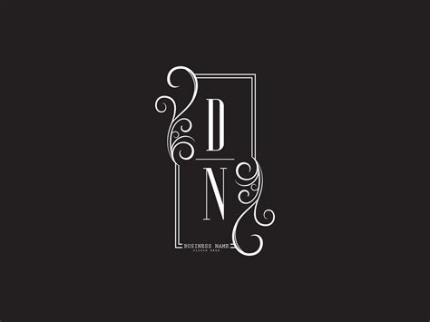 Luxury DN Logo Icon, Creative Dn Letter Logo Design For Business 14052840 Vector Art at Vecteezy